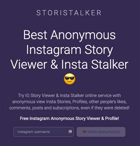 stalker ig story|Instagram Anonymous Story Viewer